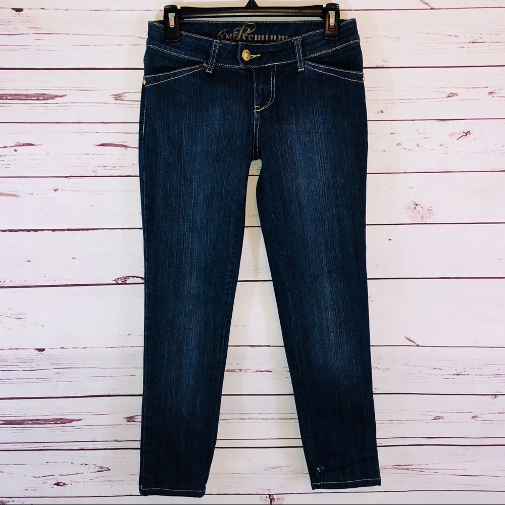 YMI Premium Dark Wash Skinny Jeans
